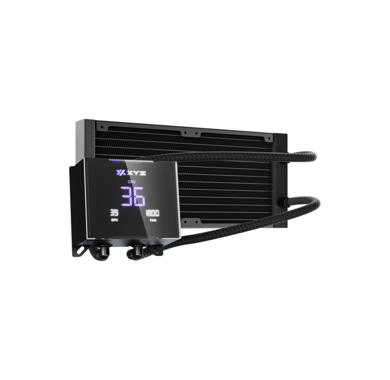 XYZ HYDROTEMP AIO 240 BLACK - XYZ PC Gear