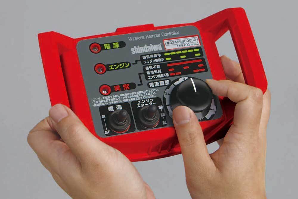 ガソリンエンジン発電機兼用溶接機 New EGWシリーズ 誕生！ | 新ダイワ