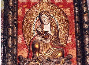 隠れキリシタン マリア像／マリア観音 壁掛け 20230206-OYT1I50001-1