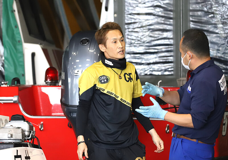 白井英治選手 競艇プロペラ 3897 白井 英治 | YAMAGUCHI BOAT RACER'S FILE