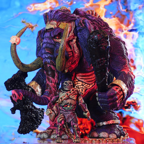 山吉屋 ウルトラQ カネゴン ライトブルー 無彩色版 怪獣 未開封