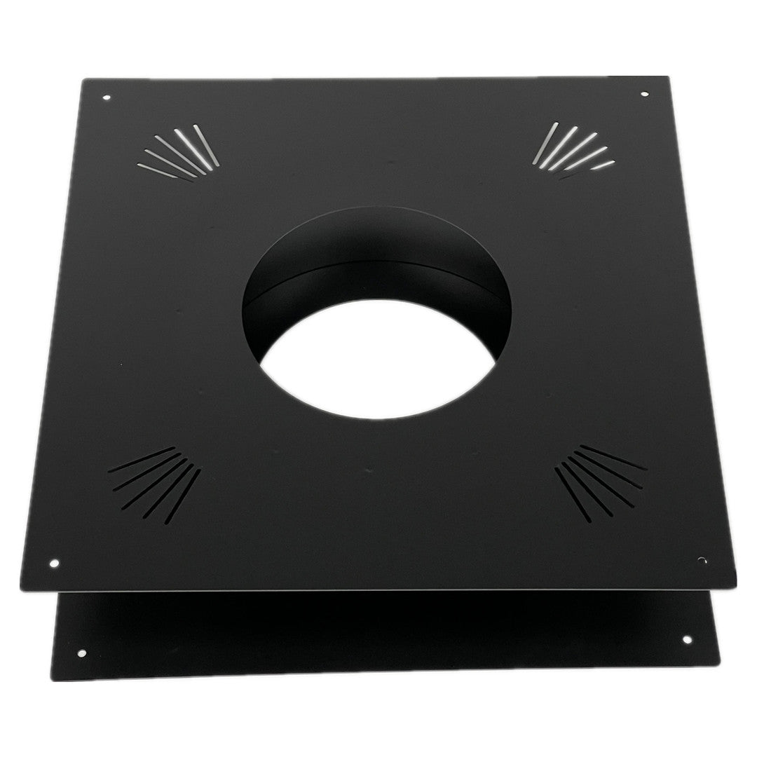 眼鏡板 メガネ板 200mm用 他オーダーも可 煙突 薪ストーブ it