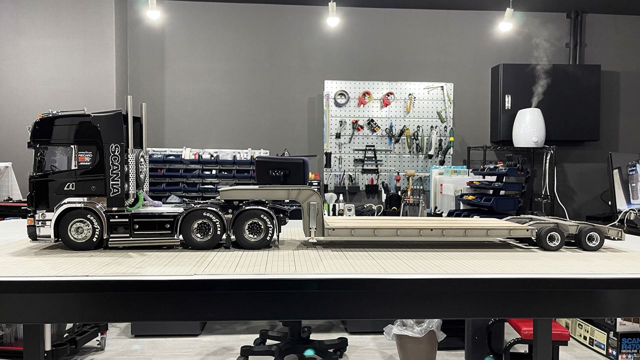 タミヤ トレーラー 3軸 平台車 Amazon.co.jp: タミヤ 1/14 電動RC