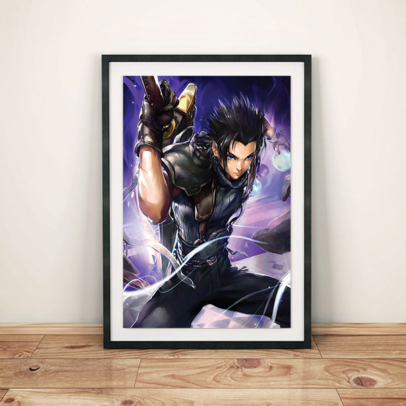 Zack Fair FF7 Poster Print – YanimatorART