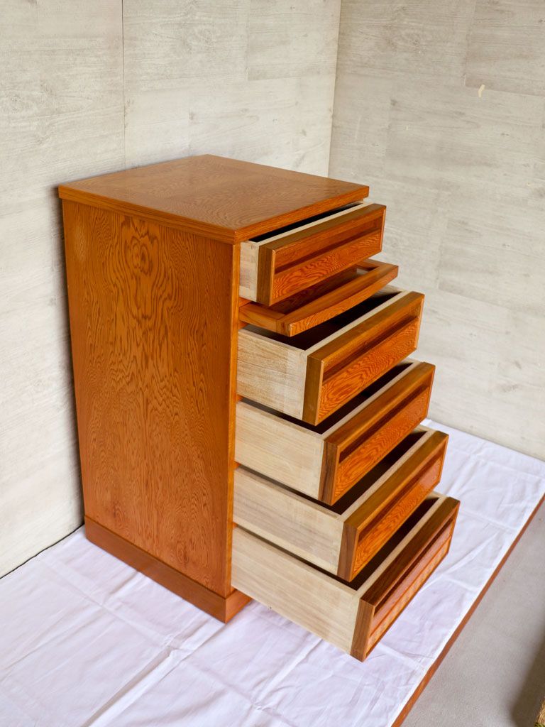 屋久杉 チェスト宝来1.5 スライドレール式 - 古典木工 | 屋久杉