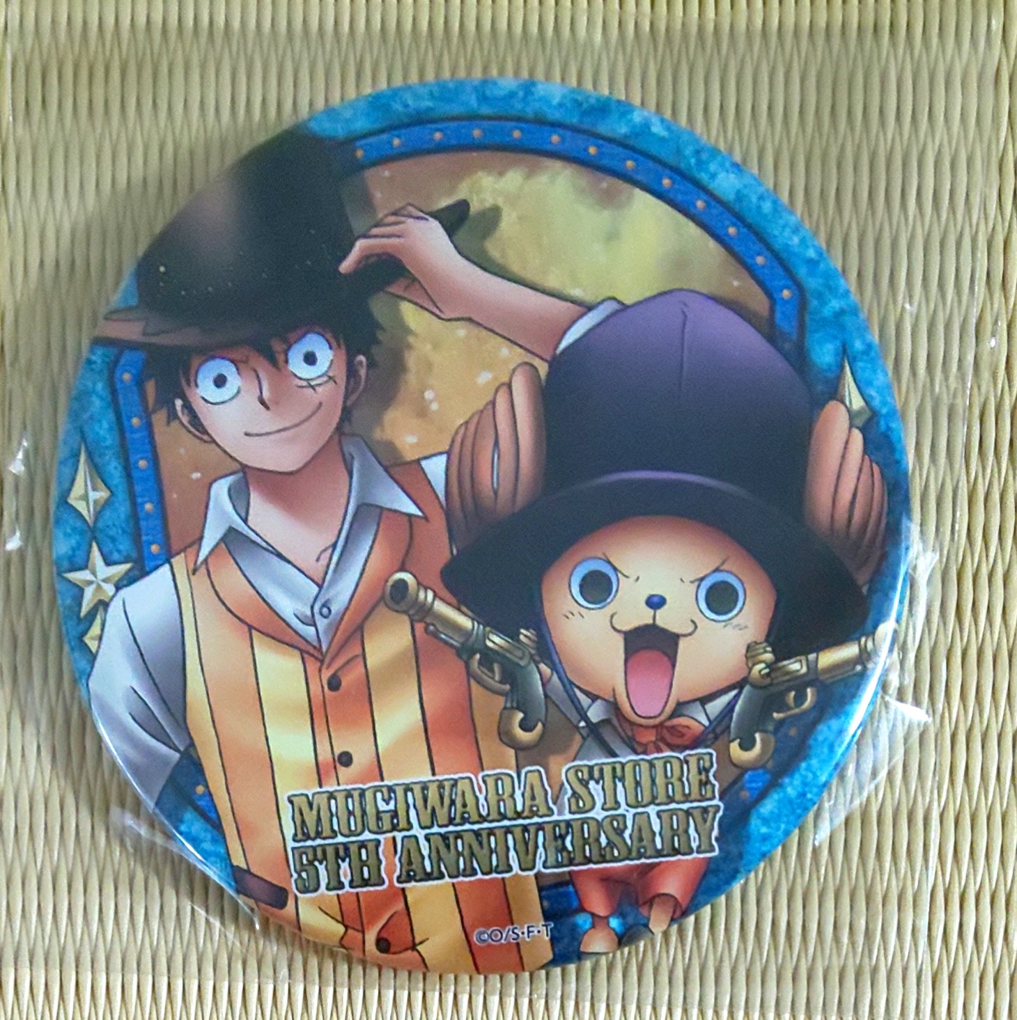 お*か様 ワンピース eternal log ルフィ チョッパー 缶バッジ 特典 大