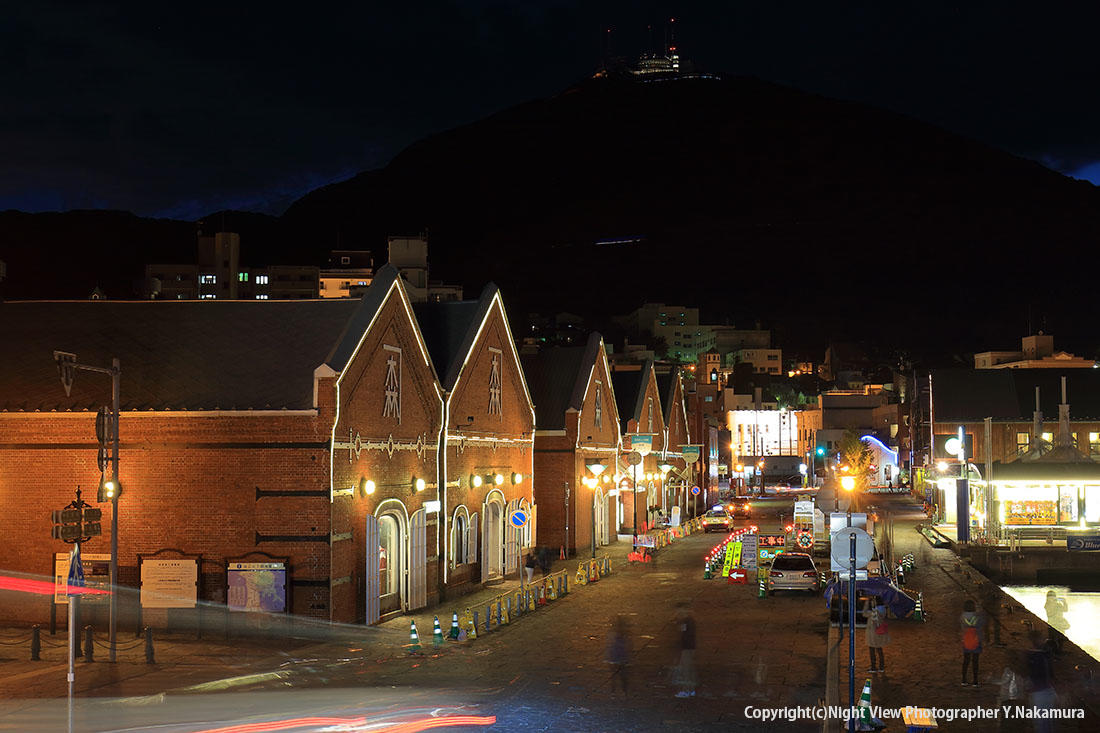 明治時代の面影が残る倉庫群！ライトアップされる姿が美しい「金森