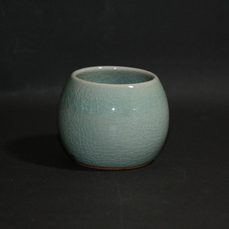 高麗青磁 セット 高麗青磁皆具 如泉窯 茶道具 李連休作 古物 15000