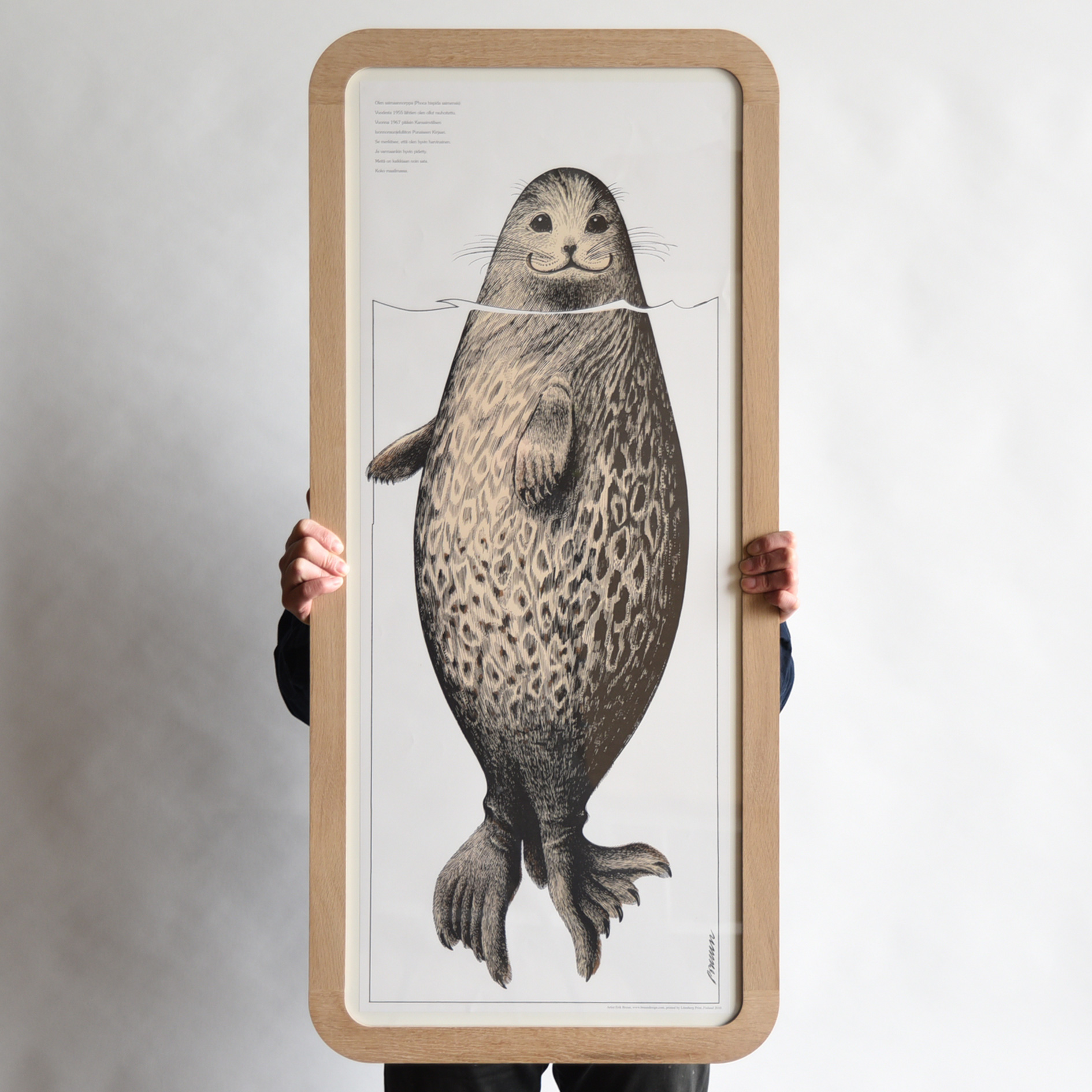 不安になってくるアザラシ 絵画 不安になってくるアザラシ 絵画