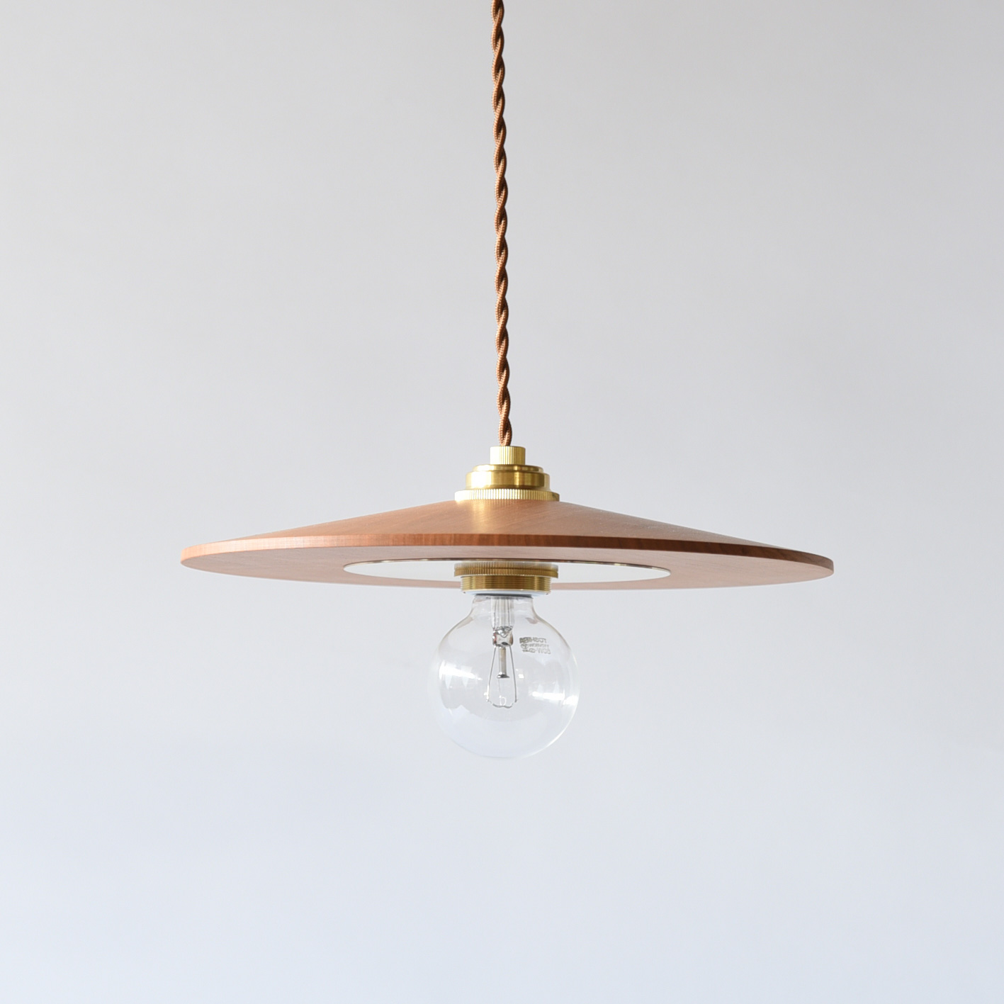 YARN ならと真鍮のライト E26 シーリングカバーのセット ならと真鍮の