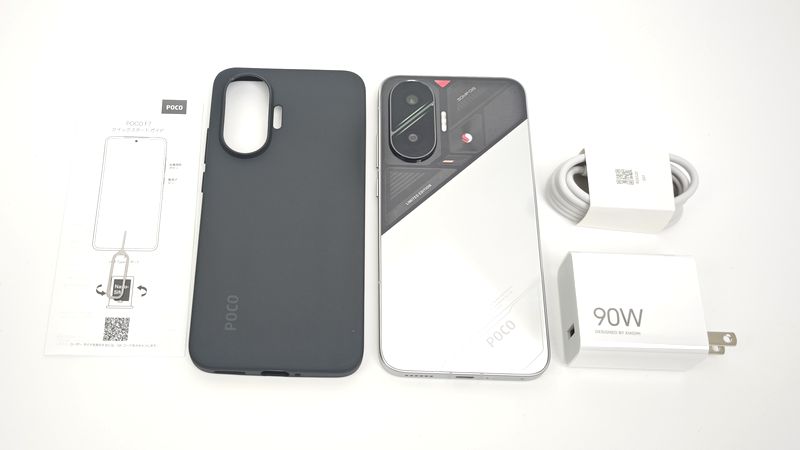 POCO F7 シルバー 256GB 本体（充電器なし） POCO F7 シルバー 256GB