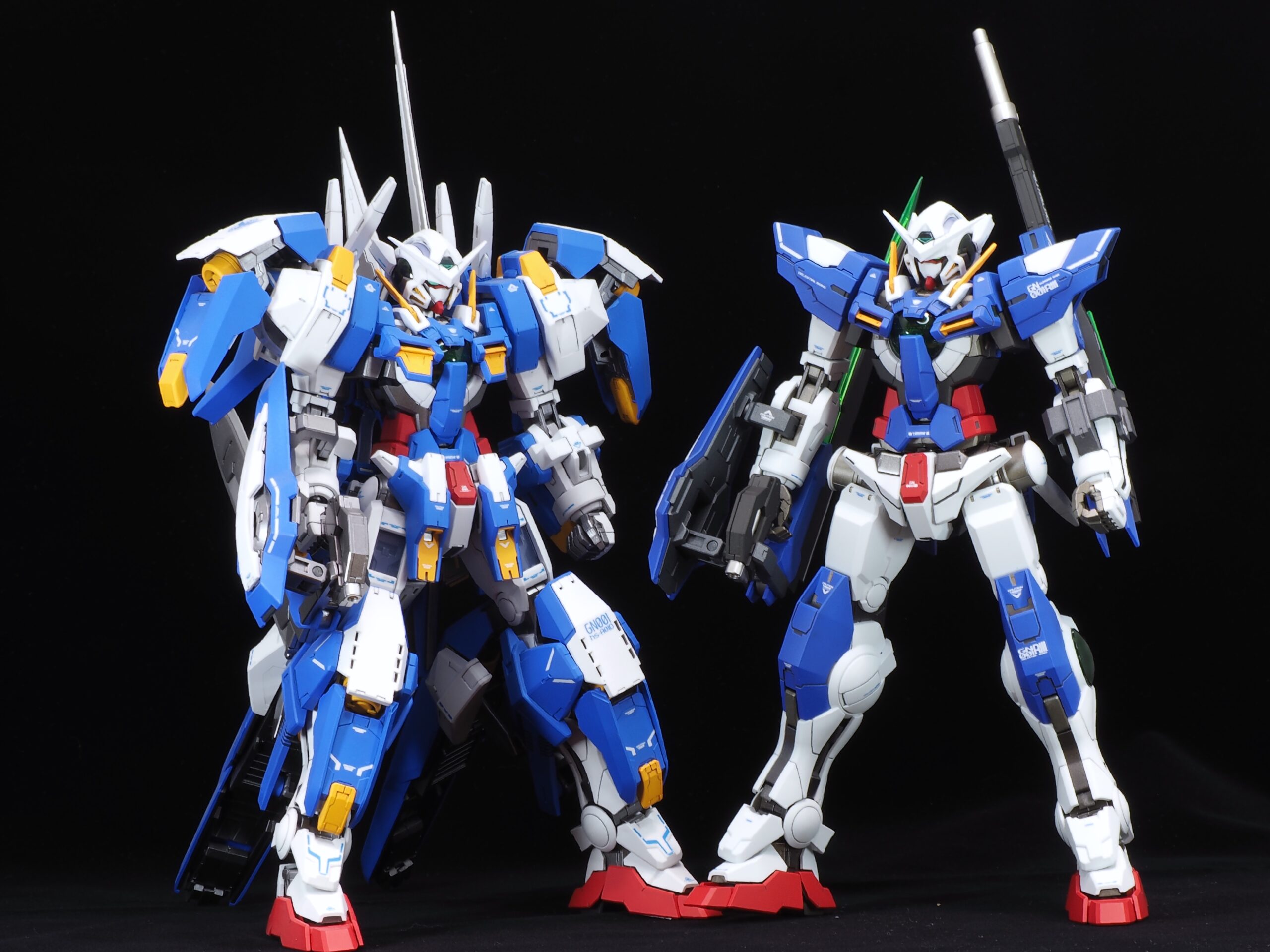 MG ガンダムエクシア リペアIII レジンキット ジャンク扱い 塗装完成品