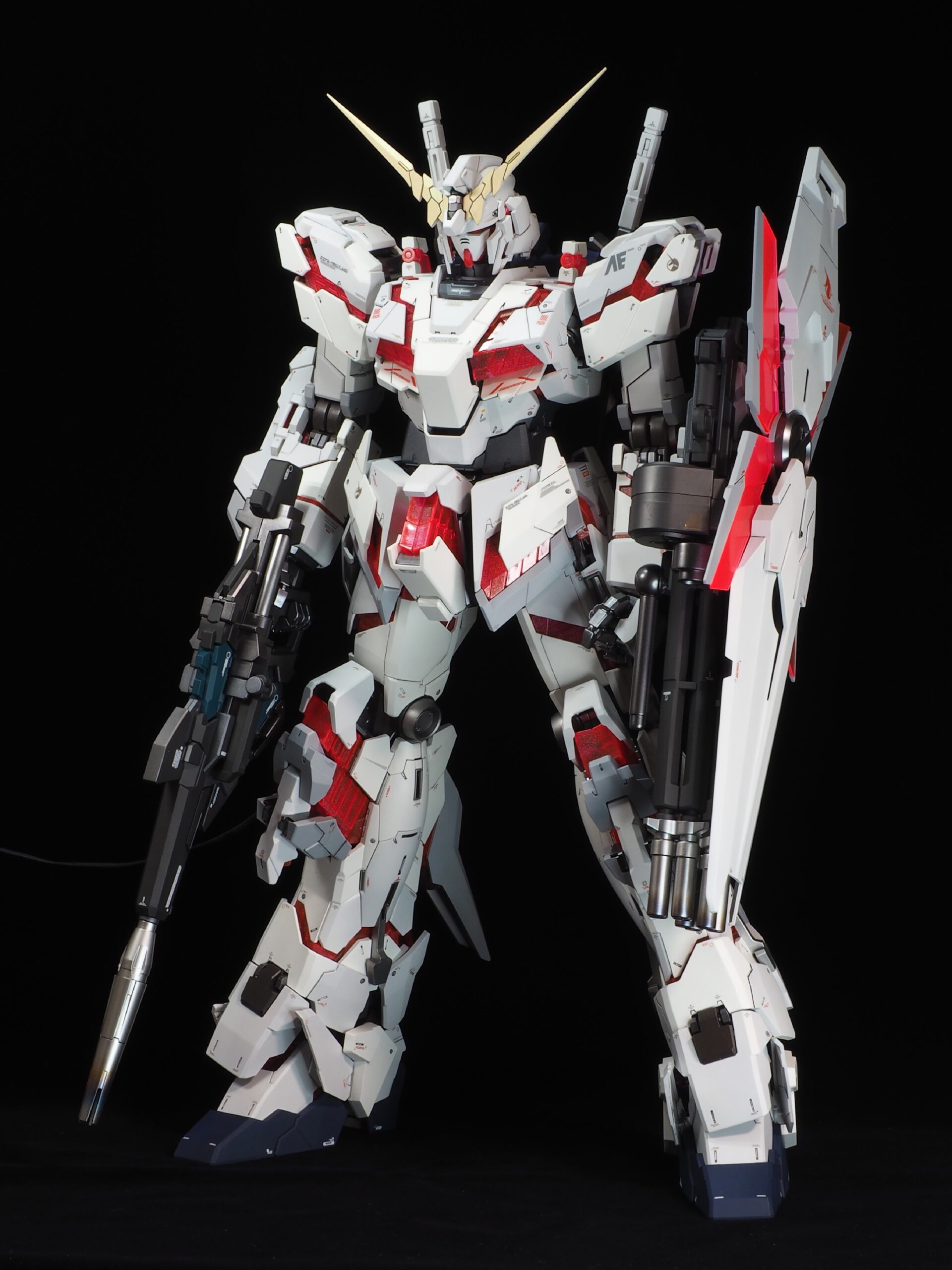 PGユニコーンガンダムメッキ塗装済みキット PGユニコーンガンダム