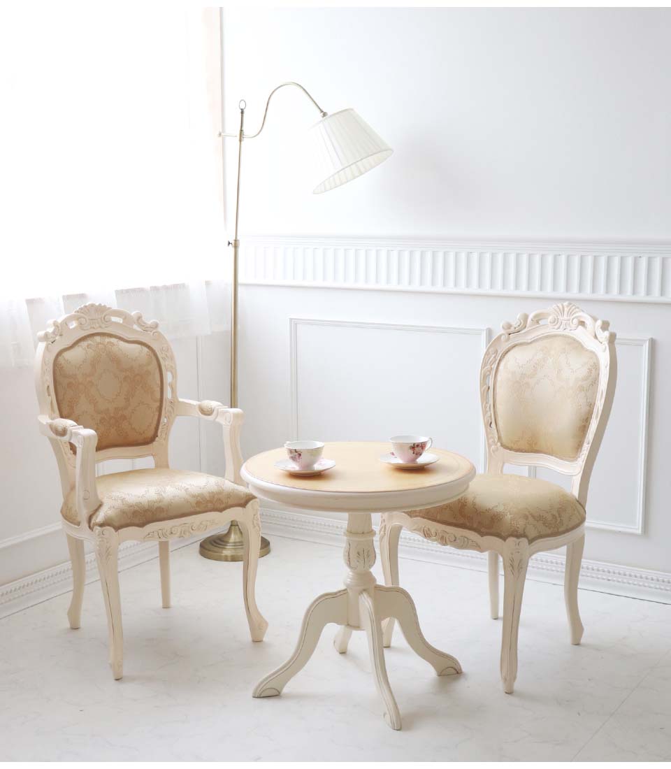 ☆お買い得！人気のフランシスカヨーロピアンダイニングチェア1脚