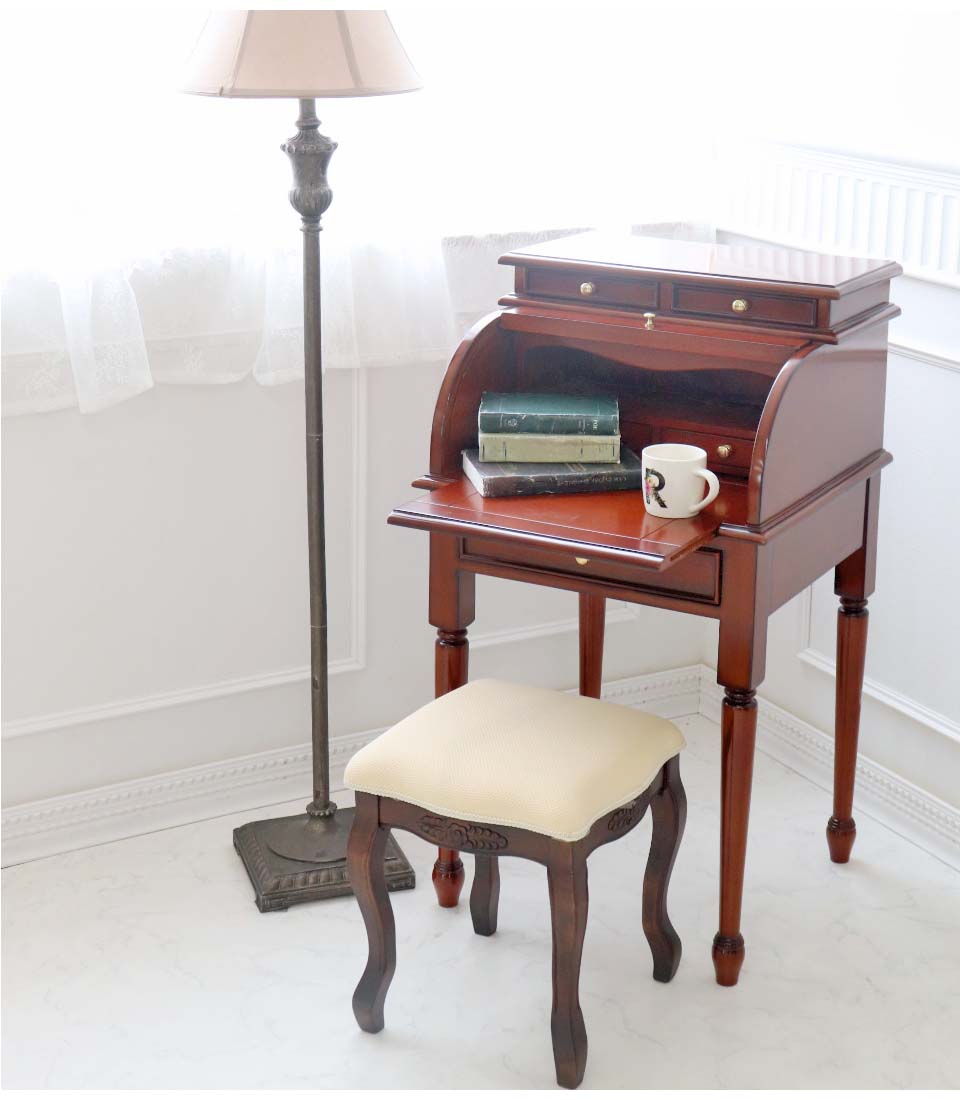 イギリス アンティーク 家具 ライティングビューロー デスク 机 6951d