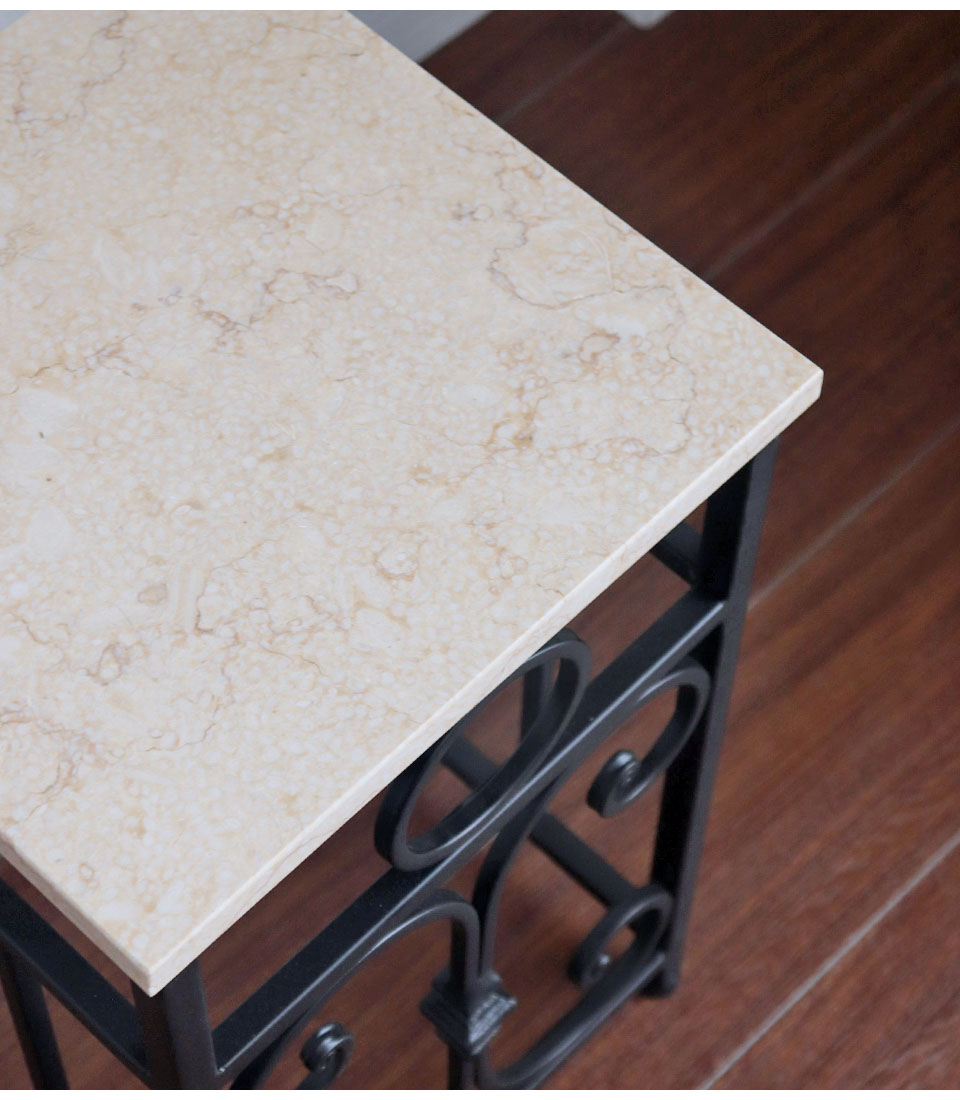 昭和レトロ 花台 大理石 サイドテーブル 昭和レトロ 花台 大理石