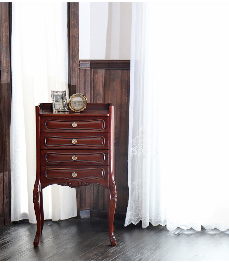 ナイトテーブル サイドチェスト アンティーク風 Francfranc系 ナイト