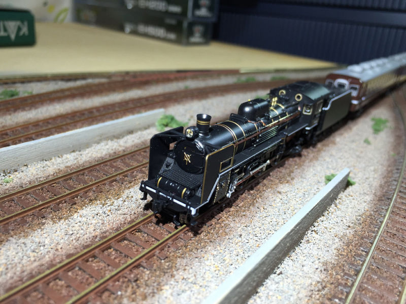 JR西日本 C57やまぐち号（茶）を弄る！ KATO 10-302 | NGaugeJP - 横濱