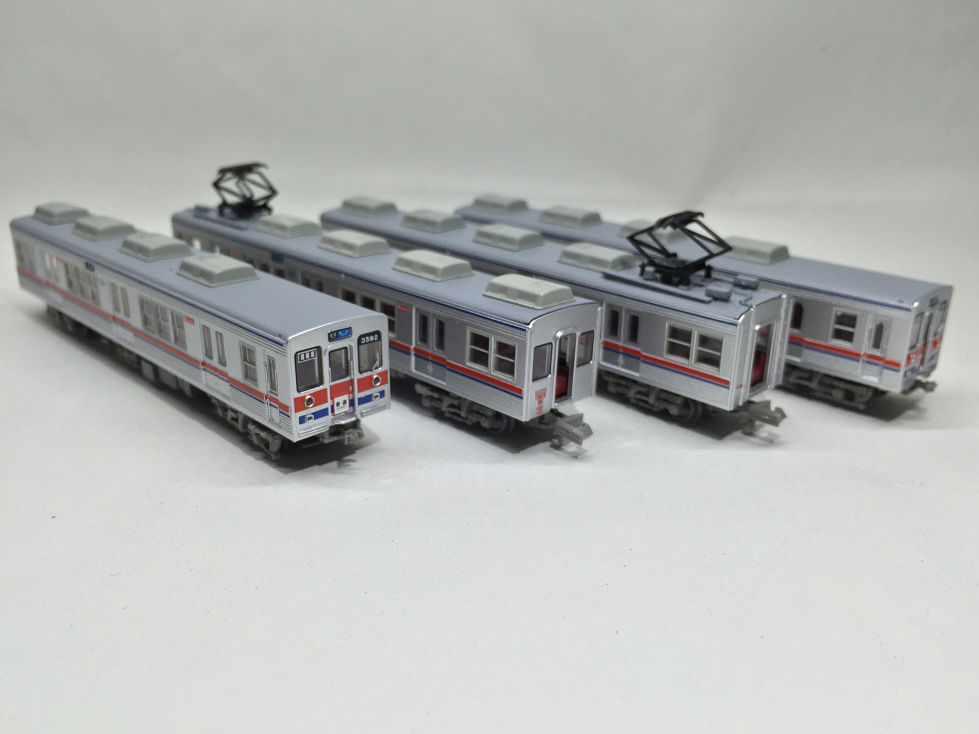 鉄コレ 京成3500形未更新車4両セット トミーテック 入線です