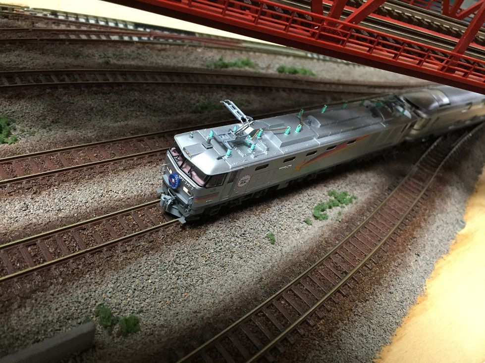 nゲージ KATO 寝台特急 カシオペア 客車12両+ED79形 EF510形 nゲージ