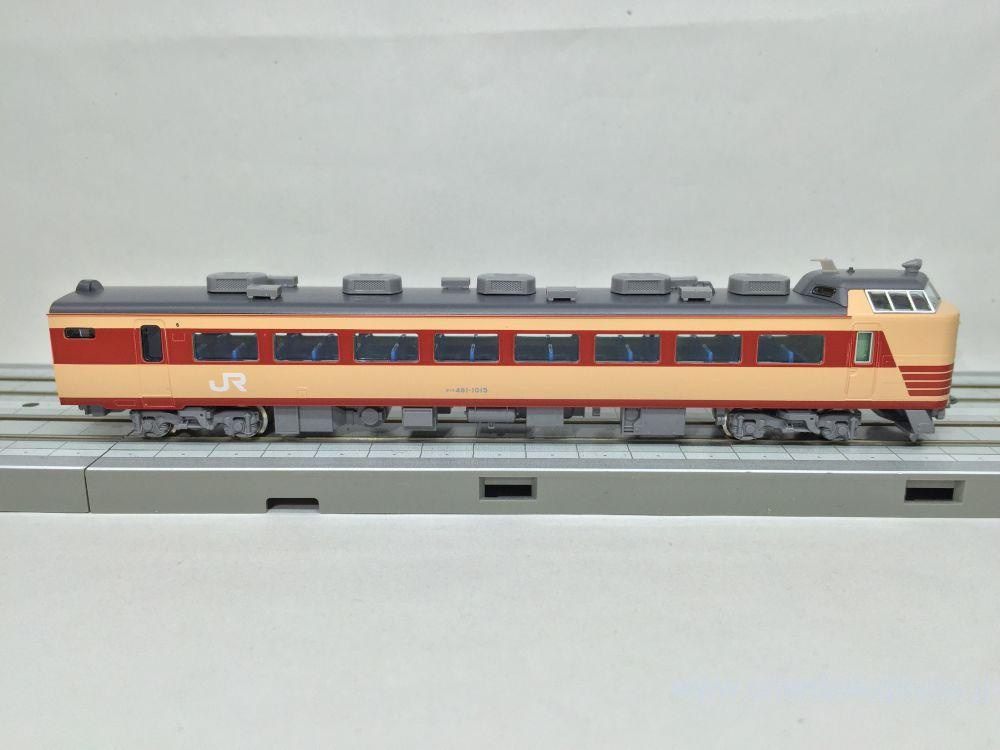 485系（仙台車両センターA1・A2編成）セット 入線です。TOMIX 98961