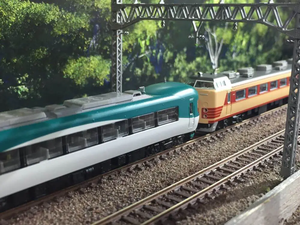 TOMIX485系北近畿（旧製品）6両➕北近畿タンゴ鉄道KTR8000（2両） 京都