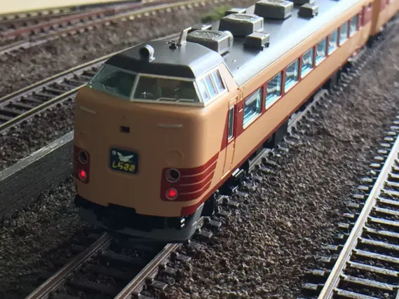 485系「しらさぎ」セットA・セットBの入線です(^^♪ TOMIX 98639 98640