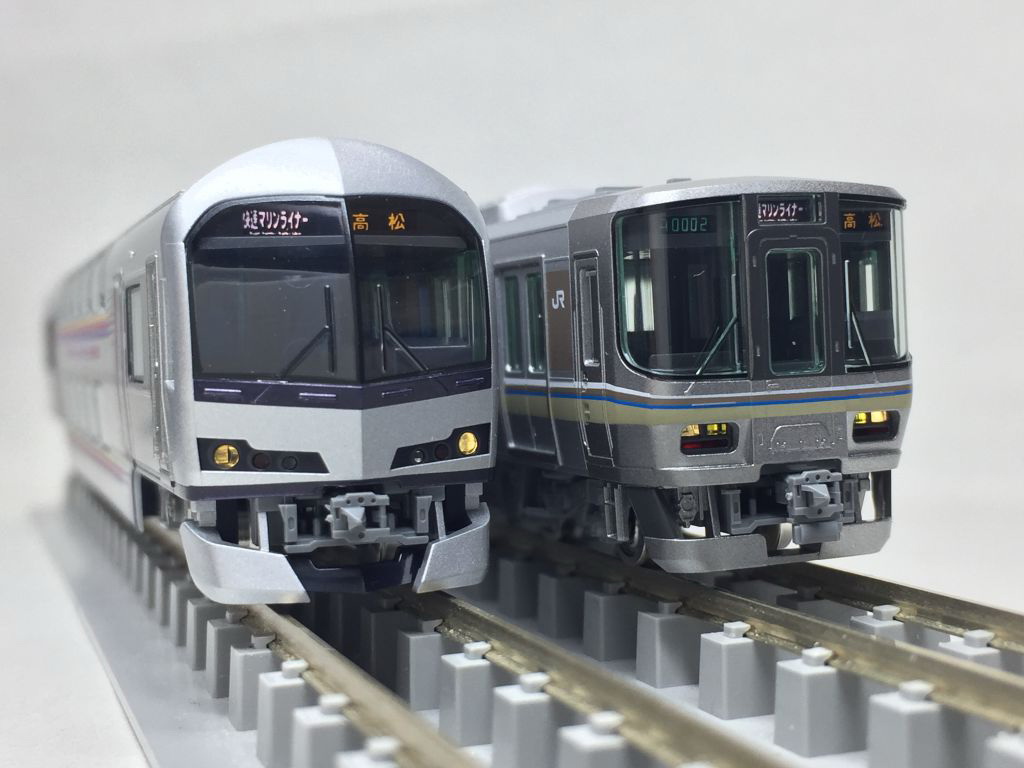 マイクロエース 223系2500番台+TOMIX 225系5000番台8両セット マイクロ
