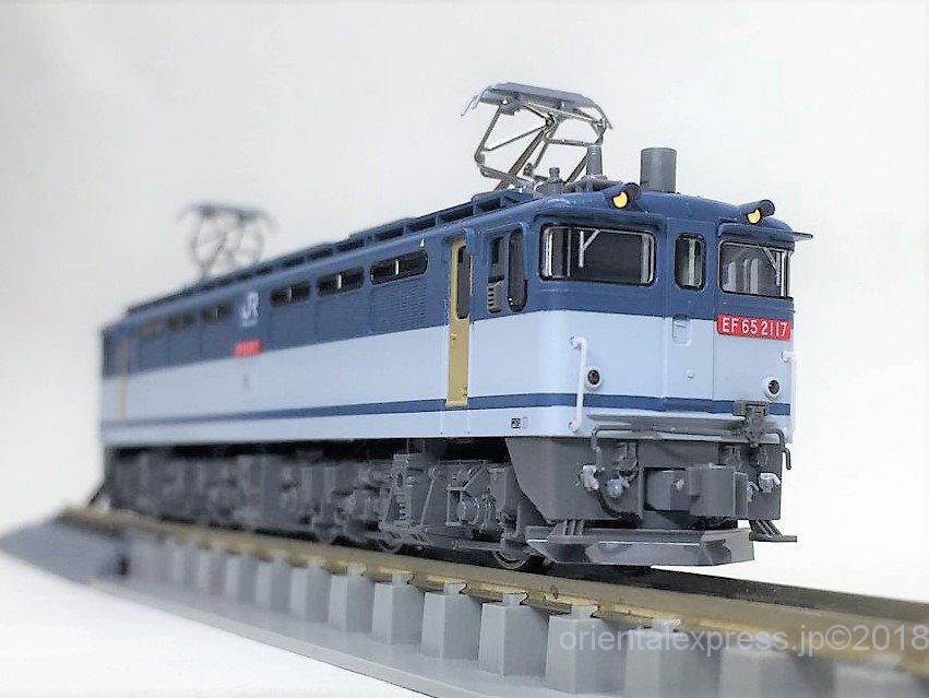 EF65 2000番台 JR貨物2次更新色を弄る。KATO 3061-4 EF65 2117号機