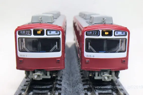 京急800形 リニューアル車貫通編成（815編成）が入線しました