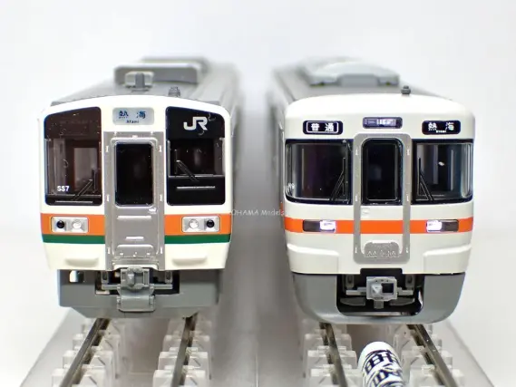 211系5600番台+313系2600番台(東海道本線)が入線しました。 KATO 10