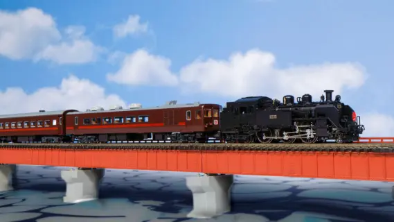 KATO C11 171+14系500番台「SL冬の湿原号」 6両セット 品番：10-1958