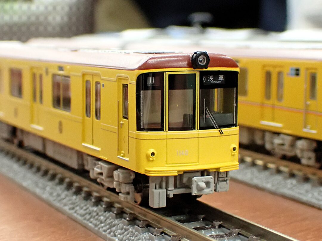 東京メトロ銀座線1000系特別仕様車改良版6両セット 品番：6012a 鉄道