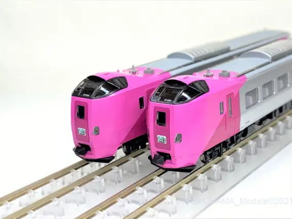 キハ261系5000番代「はまなす」が入線しました。TOMIX 98434