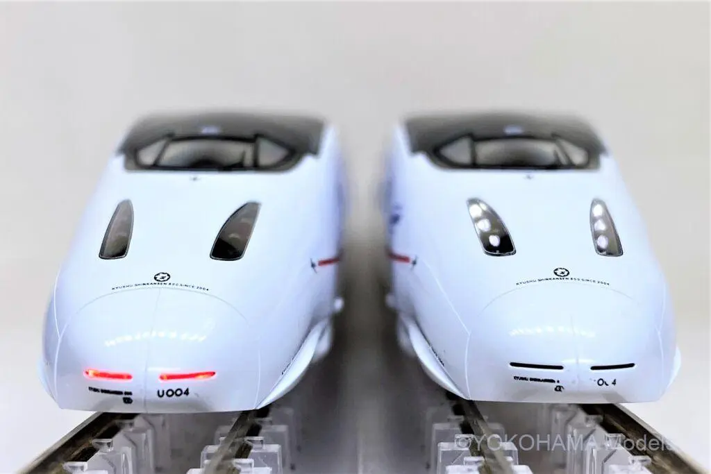 九州新幹線800系(流れ星新幹線)が入線しました。TOMIX 97939