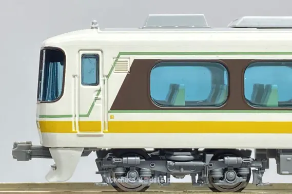 名鉄 キハ8500系 特急「北アルプス」中間車連結3両 が入線しました