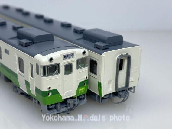 キハ40系ディーゼルカー(思い出の只見線)セットが入線しました。TOMIX