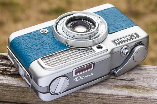 キヤノンデミを絞り優先で使うには。（要露出計）: よもやまカメラ