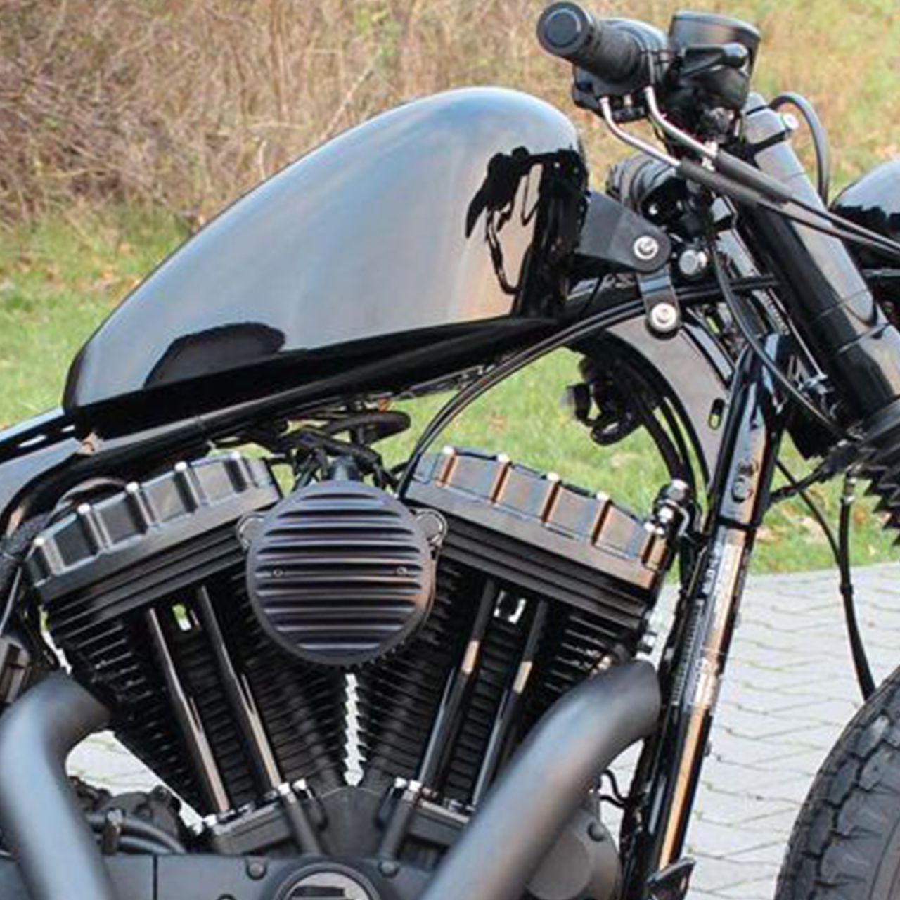 Harley Davidson スポーツスター タンク ブラック スポタン 楽天市場