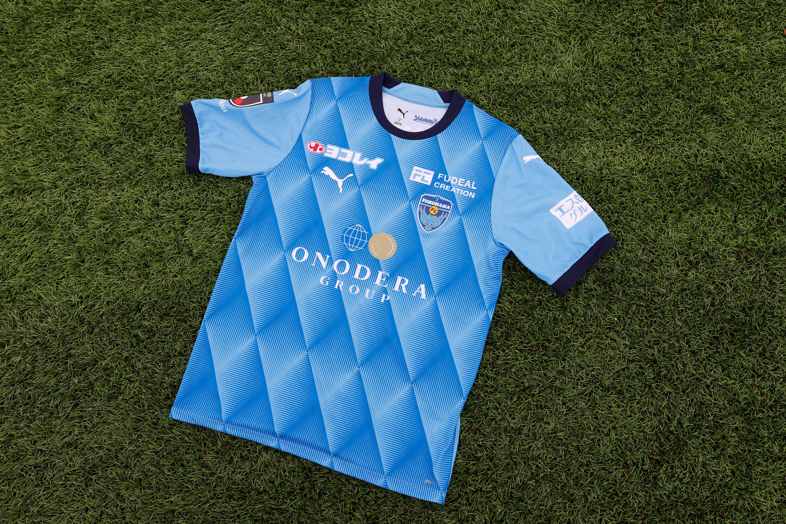 横浜FC ユニフォーム #3 鈴木準弥 Lサイズ 横浜FC ユニフォーム #3