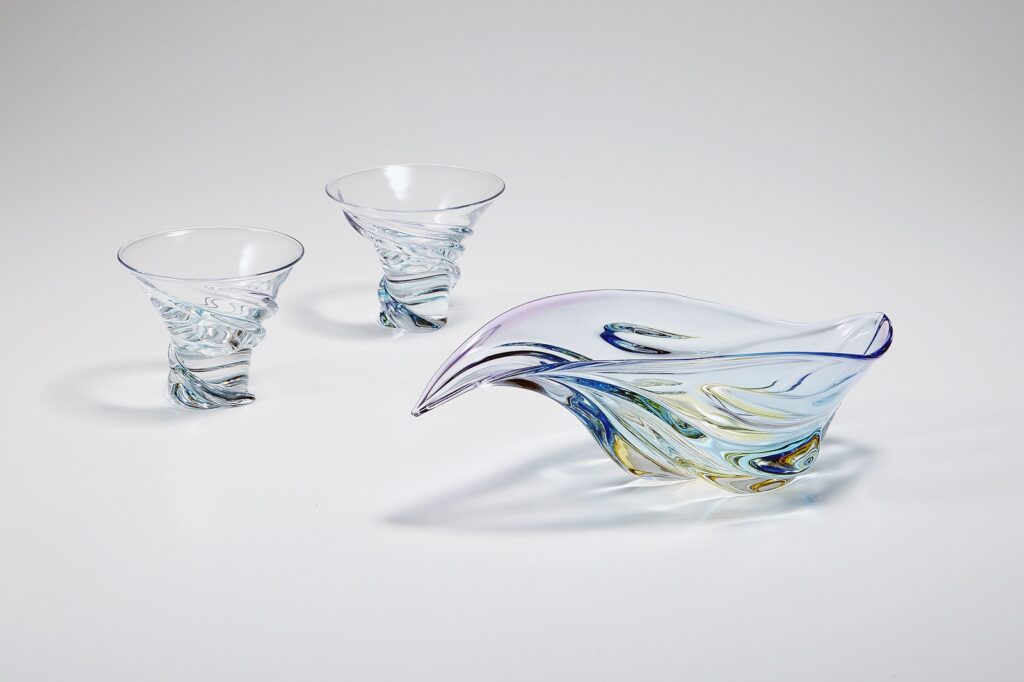 第2回北近江サケグラス公募展受賞作品 鹿田洋介「かもす」ぐい呑徳利