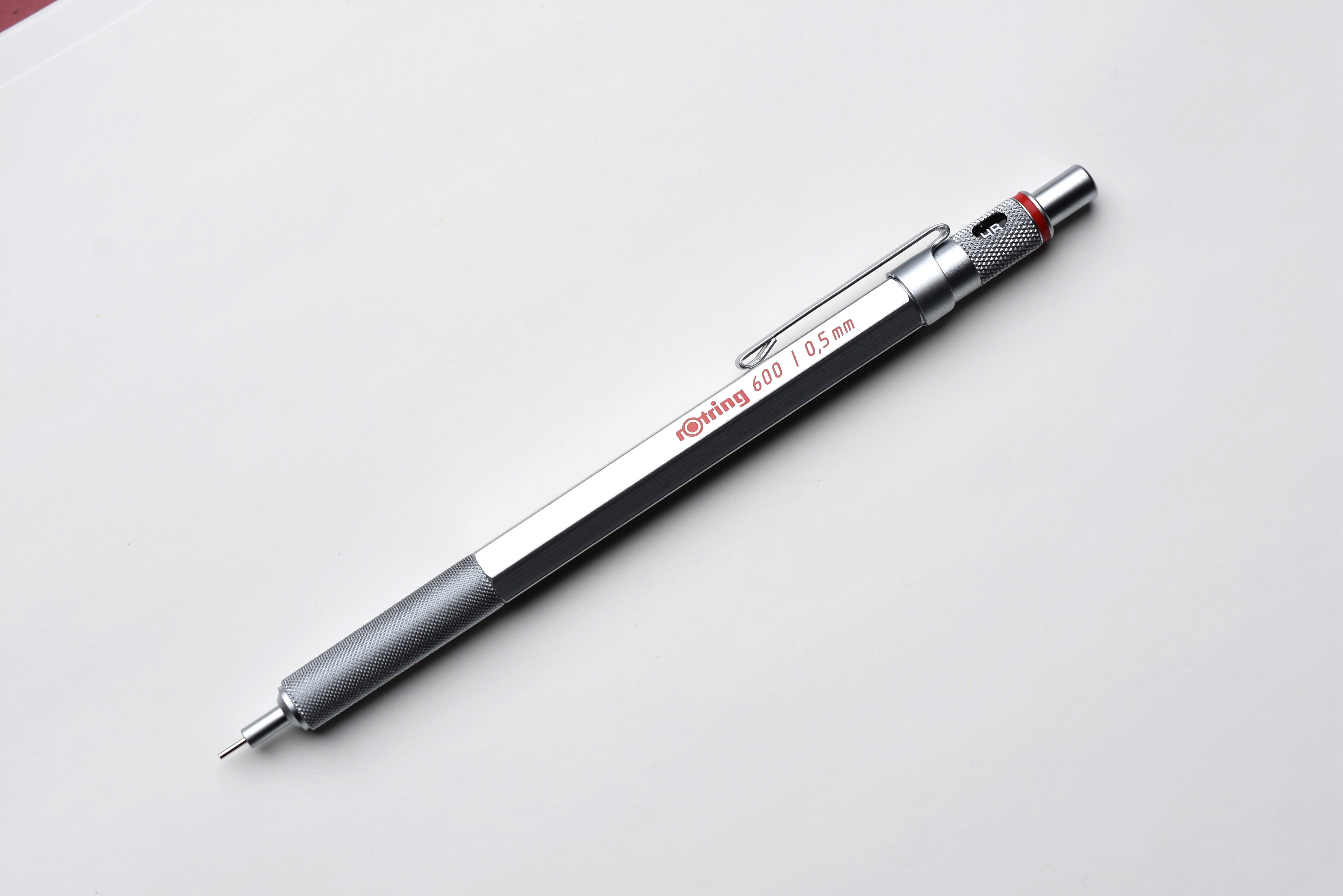 rOtring 600 Mechanical Pencil - 0.5mm - Silver – Yoseka Stationery