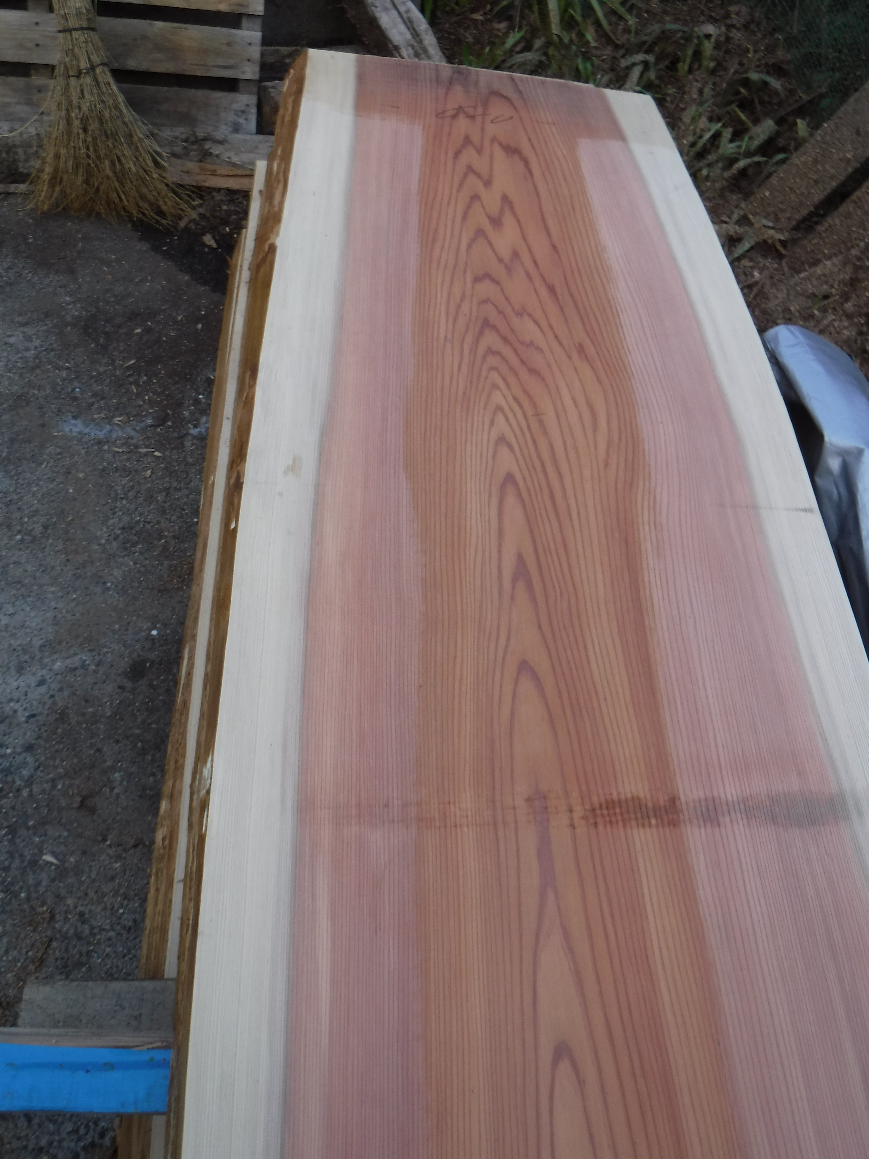 吉野杉一枚板s11134 | 一枚板テーブルと無垢カウンター販売のグリーン