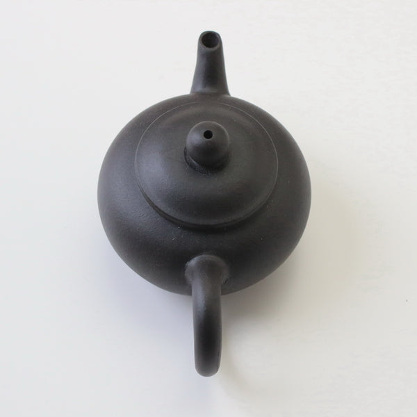 茶壷 宜興紫砂水平壷 黒泥 50ml – 遊茶オンラインショップ