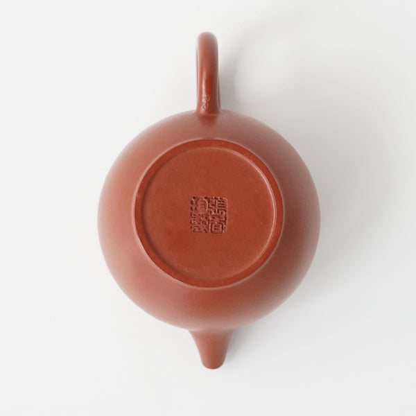 ドラ公式アカウント 紫砂 朱泥 漢詩文 急須 茶壷 在銘 M R6034 ドラ