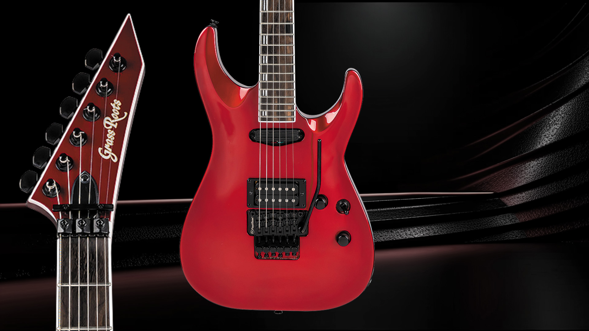 GRASS ROOTS ホライゾン フロイドローズ セミハードケース付き Grass