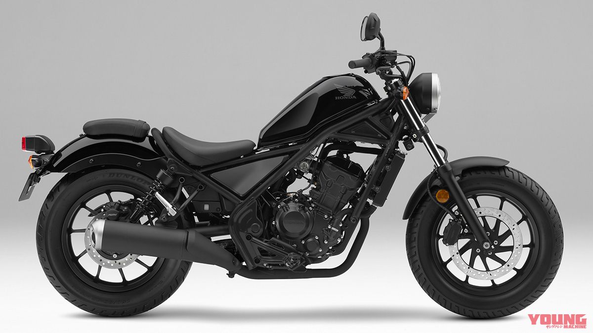 ホンダ レブル250／500の2019モデルは新カラーリングで登場│WEBヤング