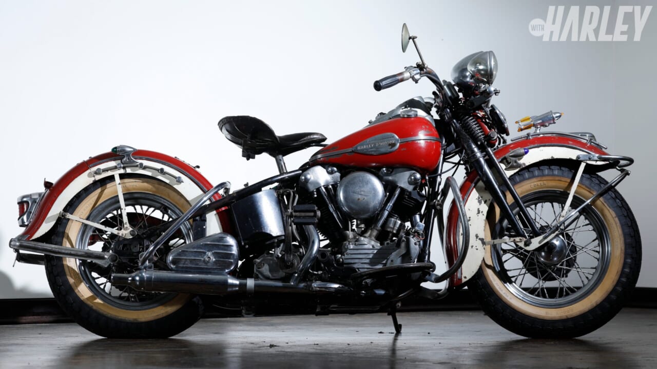 ハーレーのヒストリーを振り返る：1946 FLナックルヘッド〈センバ