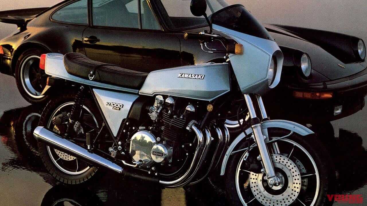 13Lしか入らないタンク」が角Zを象徴 1978年カワサキ『Z1-R』【柏 秀樹