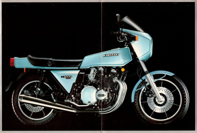 13Lしか入らないタンク」が角Zを象徴 1978年カワサキ『Z1-R』【柏 秀樹